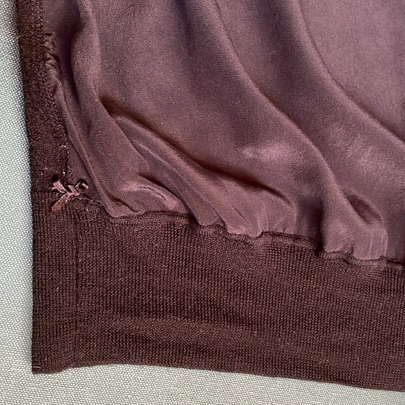 Paul Smith Black Label Wool Knit Cardigan with Silk Back - Picture 5 of 14